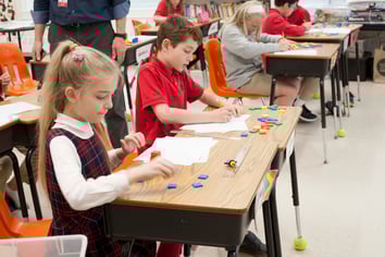 4th graders hands on math