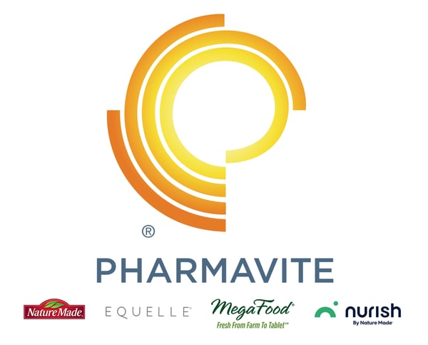 Logo Pharmavite Nurish Naturemade MegaFood Equelle