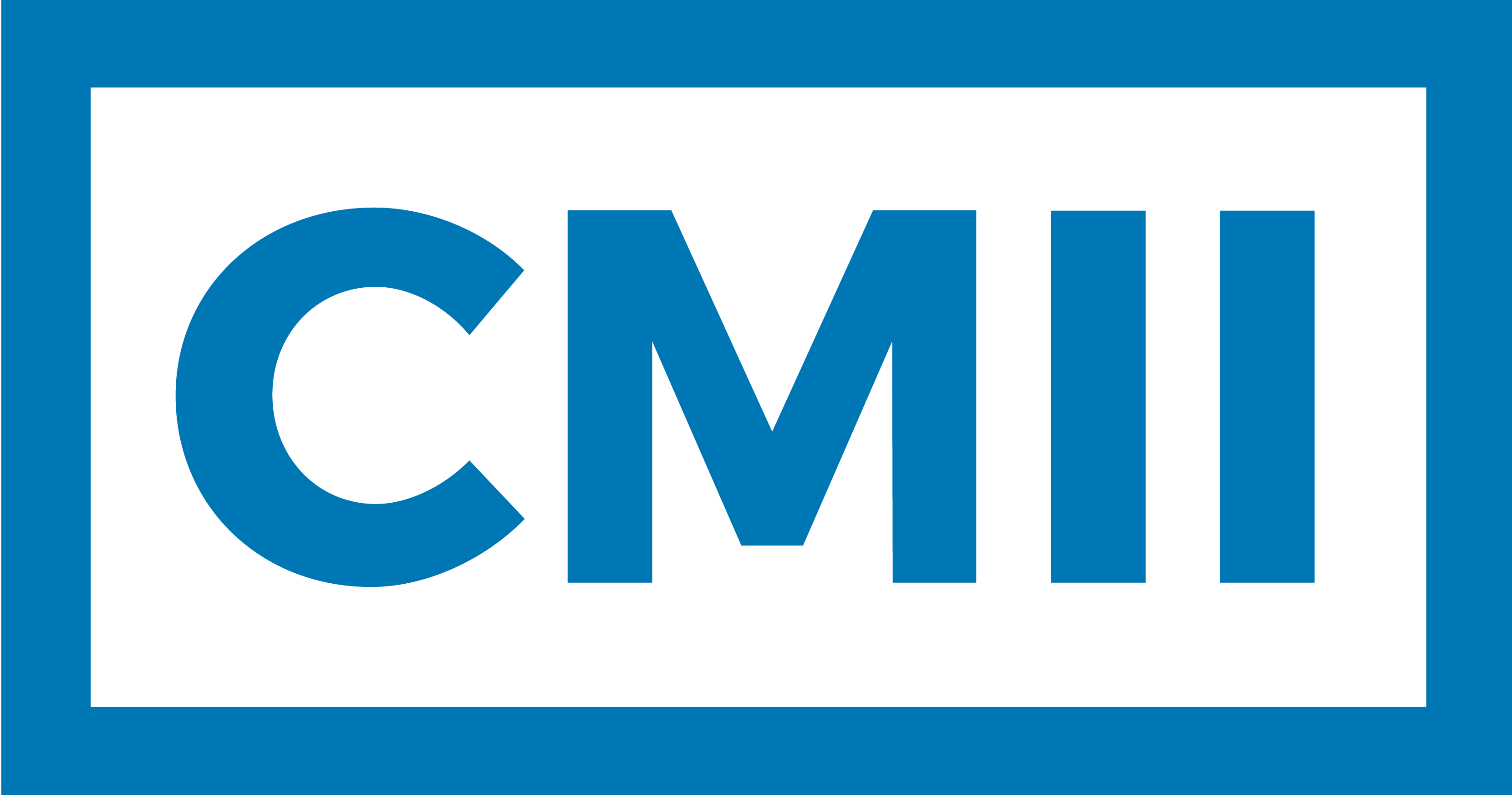 CMII Logo Blue on White