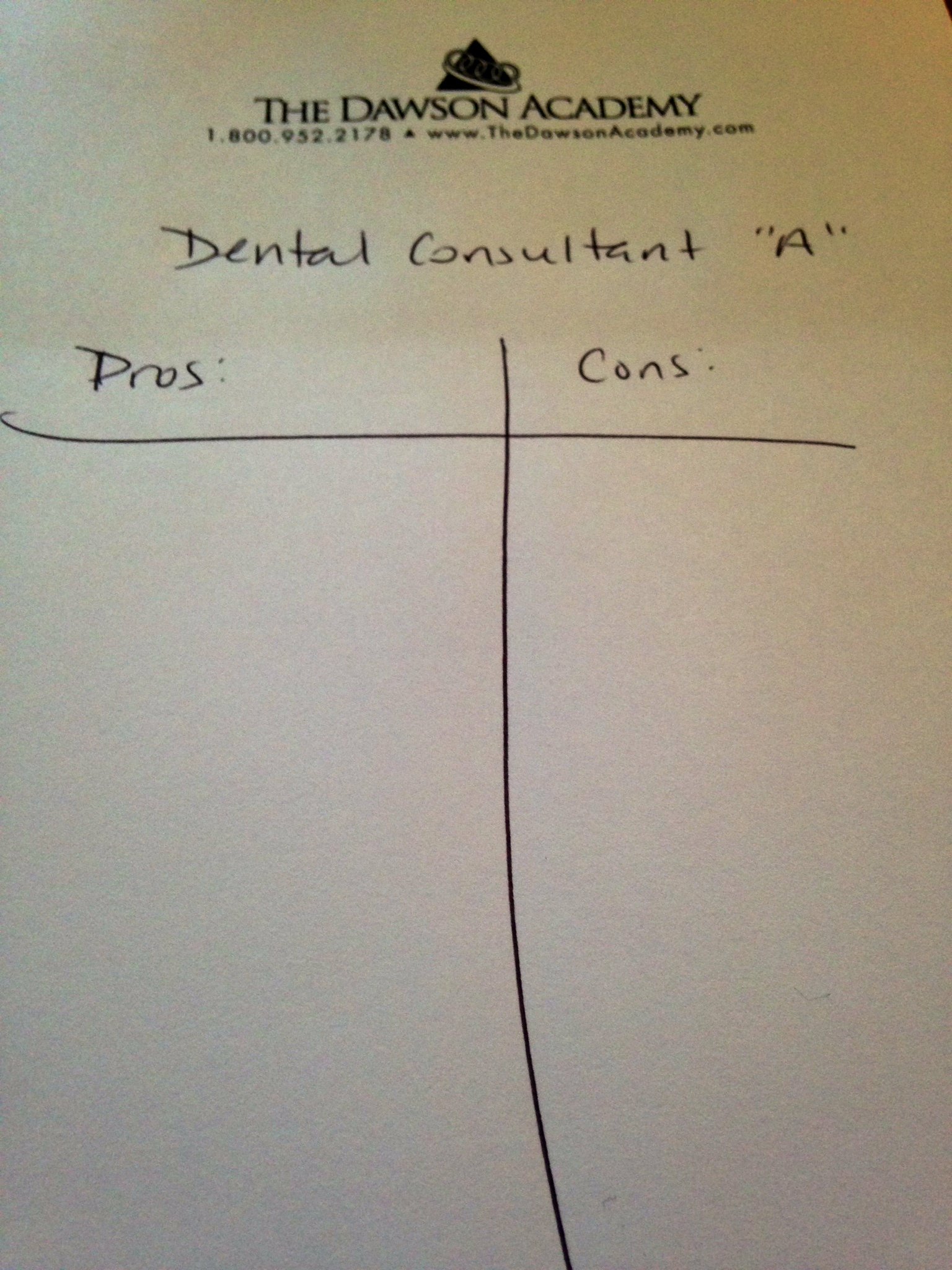 Finding the best dental consultant