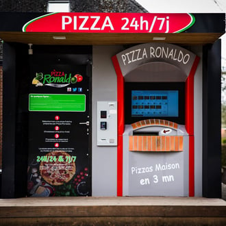 ronaldo pizza Distribution automatique de pizza adial pizzadoor 2020 avis