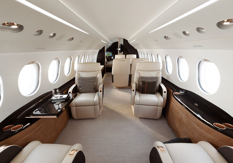 New Ultra Long Range Falcon 8X Business Jet Announced