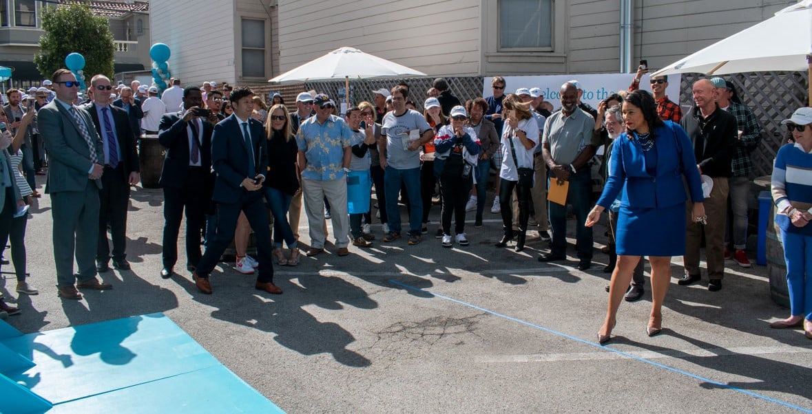 Penny Pitching with Mayor London Breed