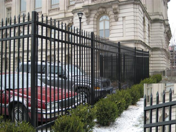 aluminum fence