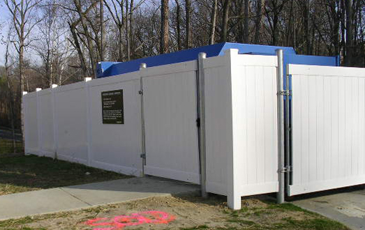 dumpster enclosure Washington DC