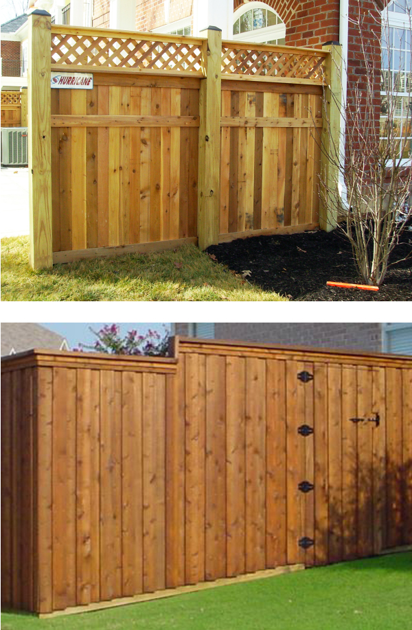 Pressure Treated Wood Fence