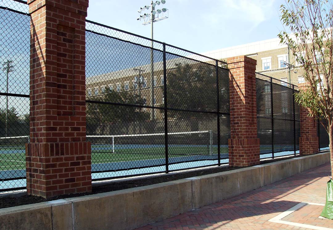 Colored Chain Link Fence Kit - Includes All Parts - Choice of Black, Brown,  or Green