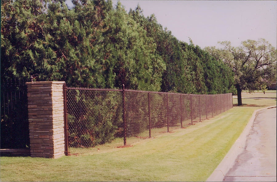 Chain link, Chainlink, chain-link, black chain link fence, green chain link fence, brown chain link fence, white chain link fence, richmond chain link fence