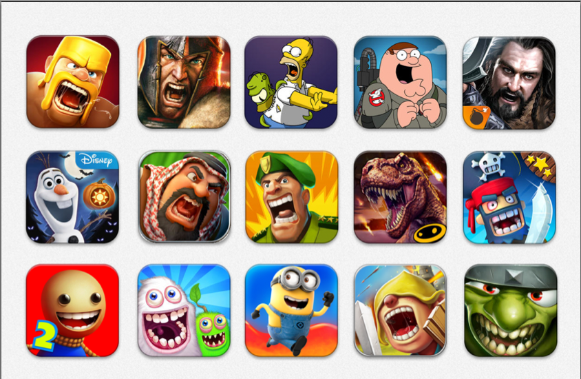 Mobile Games Icon Trends on the App Stores