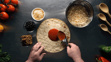Creating the Ultimate Quesadilla Pizza Using Ultra Thin Crusts [VIDEO]