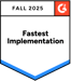 G2 Fall 2025 Fastest Implementation