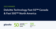 Plooto Ranked on the Deloitte Technology Fast 500™ and Technology Fast 50™ Canada for Triple Digit Growth