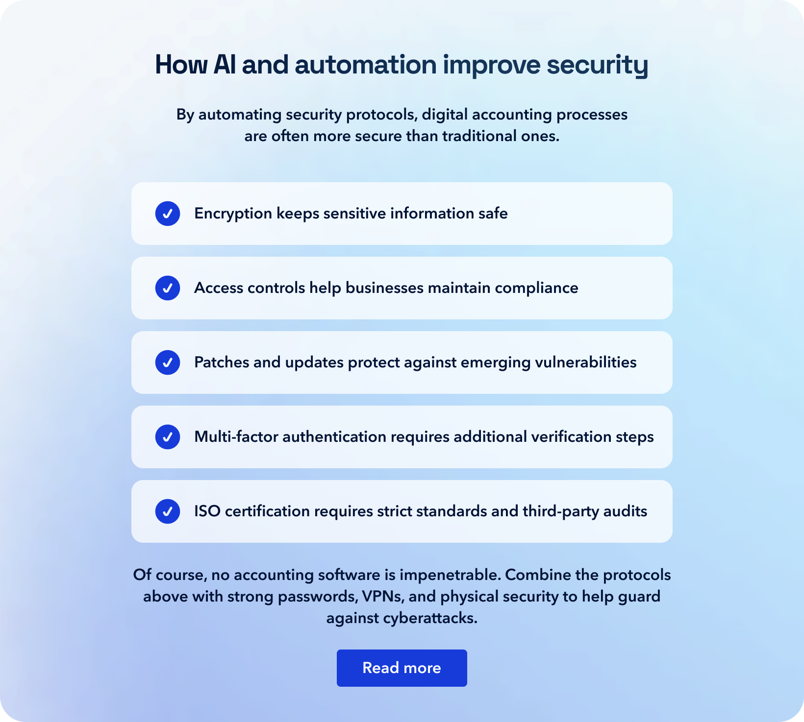 How AI and automation improve security