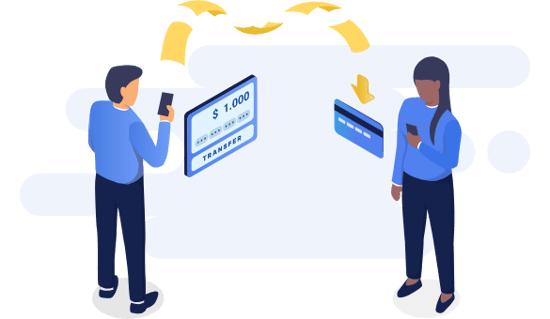 Illustration - pay us based