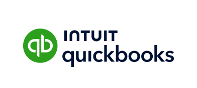 Intuit QuickBooks logo over white background