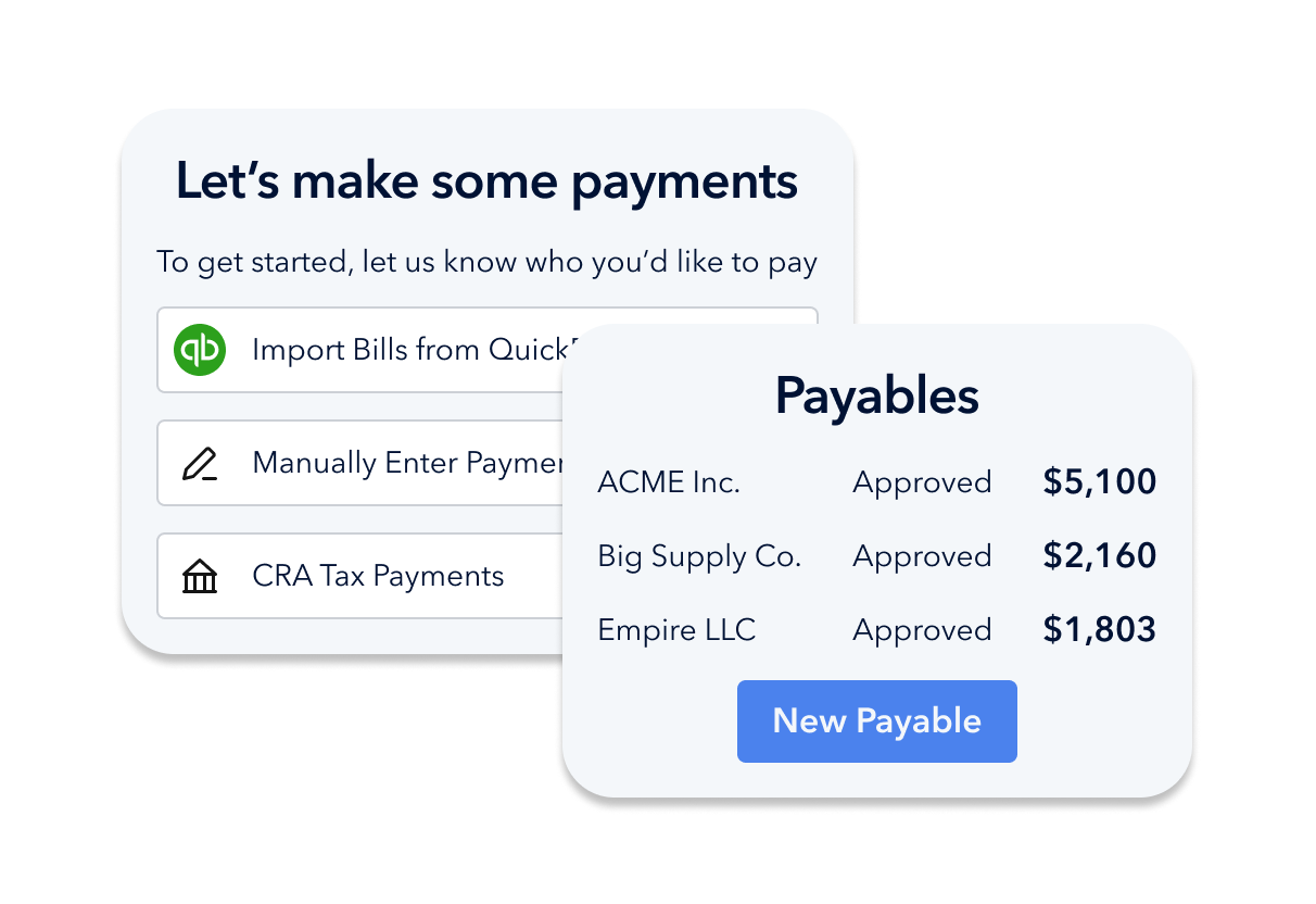 Managing accounts payable