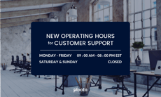 New Operating Hours for Customer Support