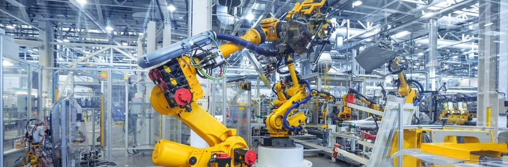 A plant environment utilizing robotics.