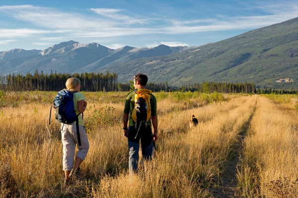 Hiking near Valemount. Credit - Kelly Funk