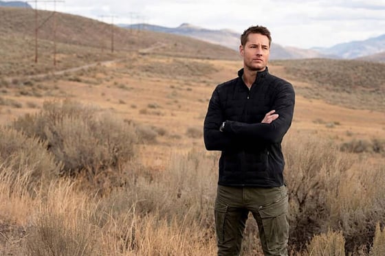 Justin Hartley in Tracker, in Cache Creek. Photo credit: CBS