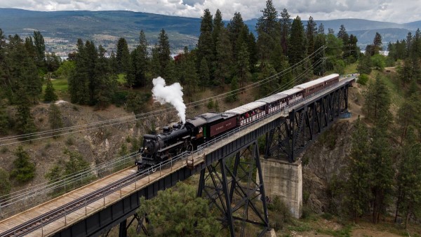 Kettle Valley Steam Railway in Summerland. Credit - Summerland Chamber of Commerce