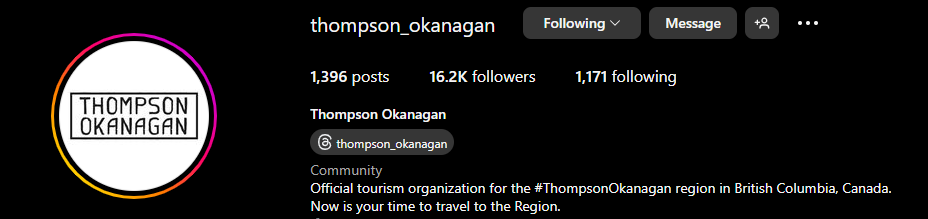 Thompson_Okanagan Instagram header