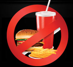 NO Fast Food!