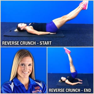 Reverse Crunch (exercise for abs)