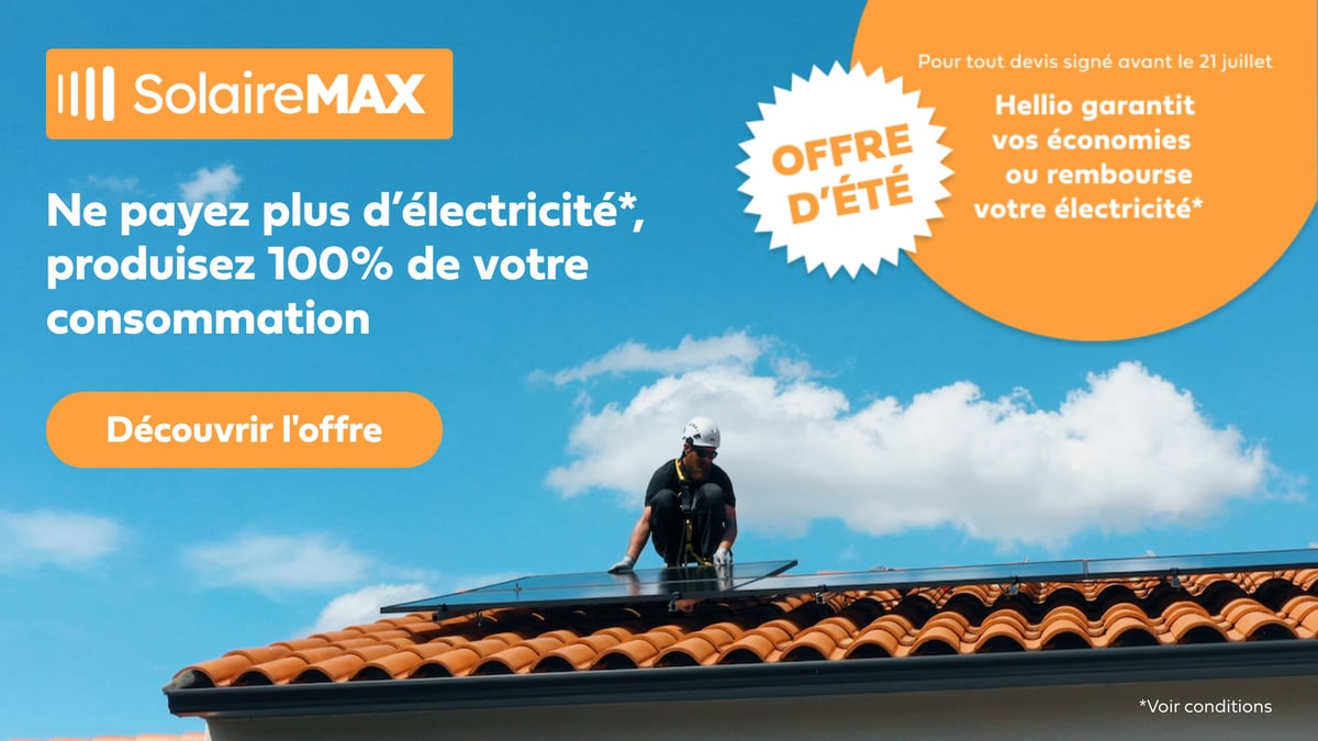 SolaireMAX : Ne payez plus d'électricité*, produisez 100% de votre consommation