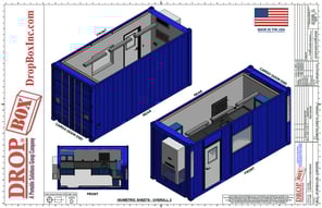 DropBox Inc, portable laboratory, portable chemical lab, containerized lab, mobile lab, portable lab, modular lab, modular laboratory, mobile laboratory