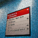 wayfinding systems, directory signs