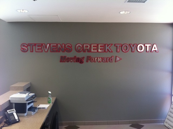 Toyota Stevens Creek >> Office & Lobby Signs | Sign Maker Santa Clara | Bay Area Ca Toyota Stevens Creek >> Office & Lobby Signs | Sign Maker Santa Clara | Bay Area Ca