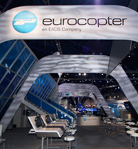 Futuristic Booth: Eurocopter