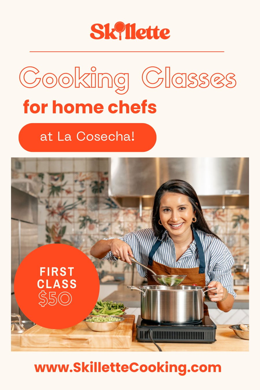 Skillette Cooking Class Flyer 