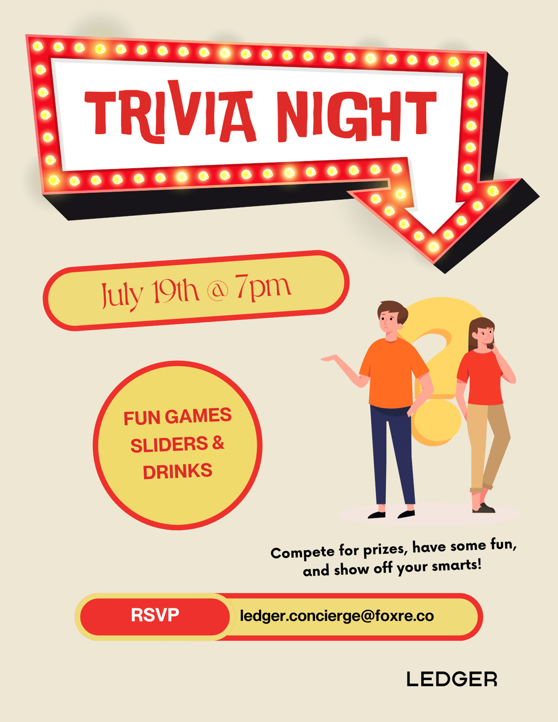 Trivia Night Flyer