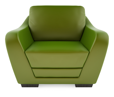 Green Vinyl Chair