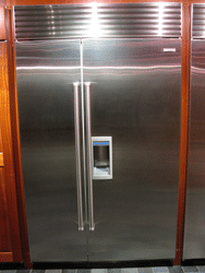 subzero refrigerator installation