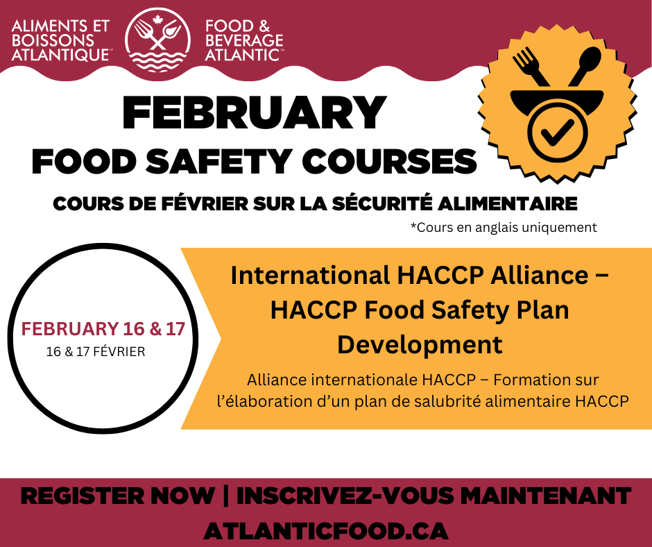 February Food Safety Course 