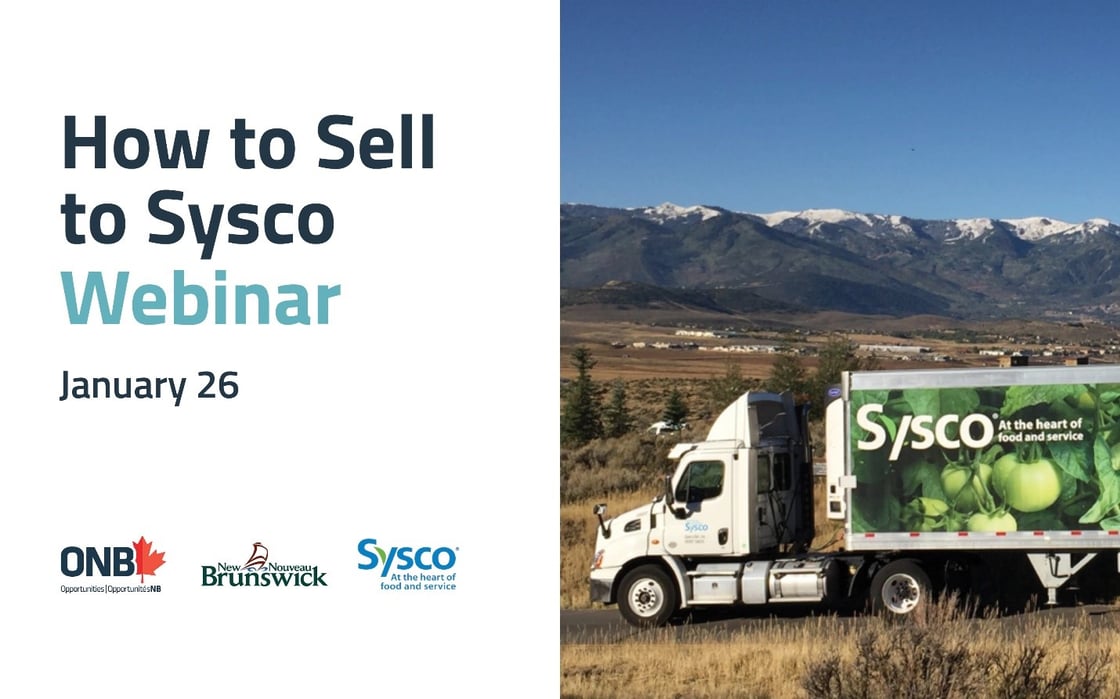 How to Sell with Sysco