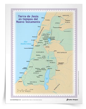 Mapa-Tierra-de-Jesús-en-tiempos-del-Nuevo-Testamento
