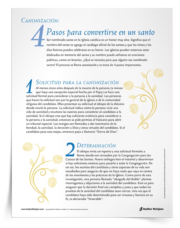 Folleto-Canonización-4-pasos-para-convertirse-en-un-santo