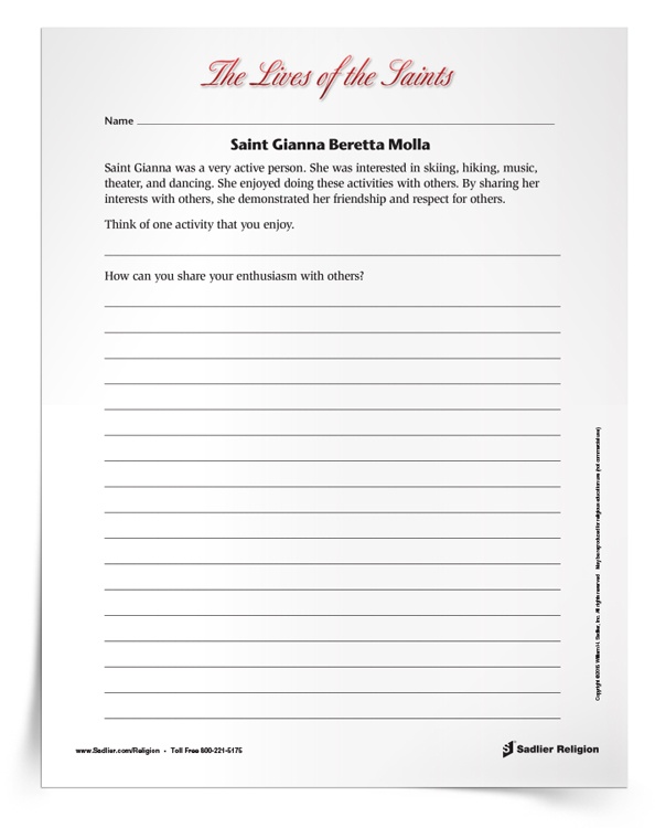 Saint-Gianna-Beretta-Molla-Activity