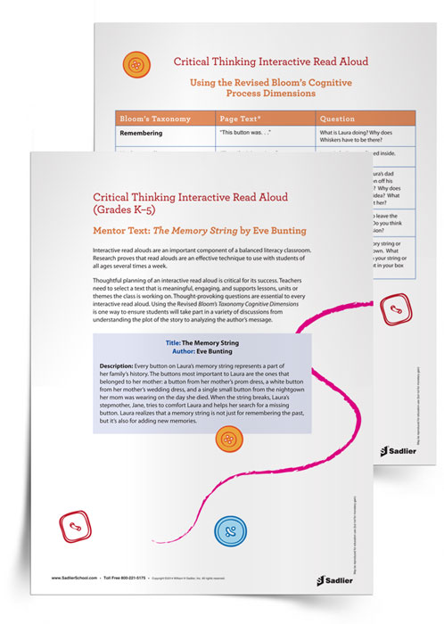 Critical-Thinking-Interactive-Read-Aloud-The-Memory-String