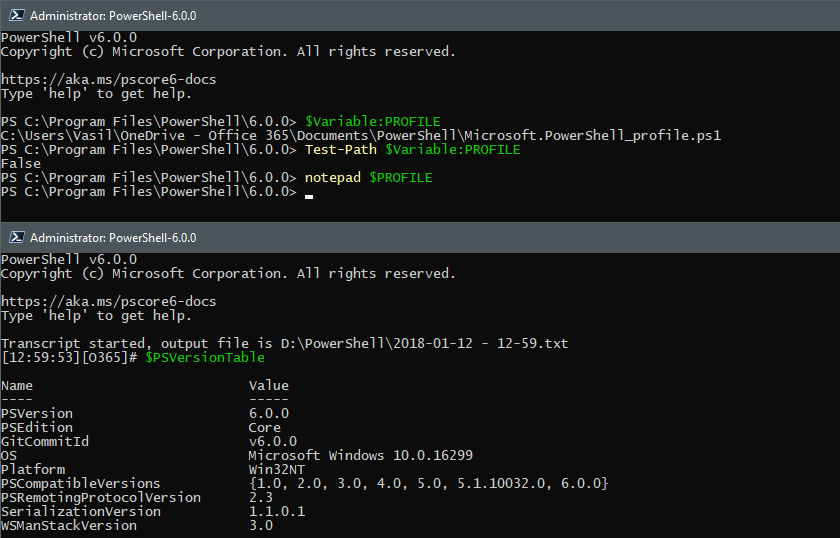 PowerShell Core is GA, but not ready for Office 365