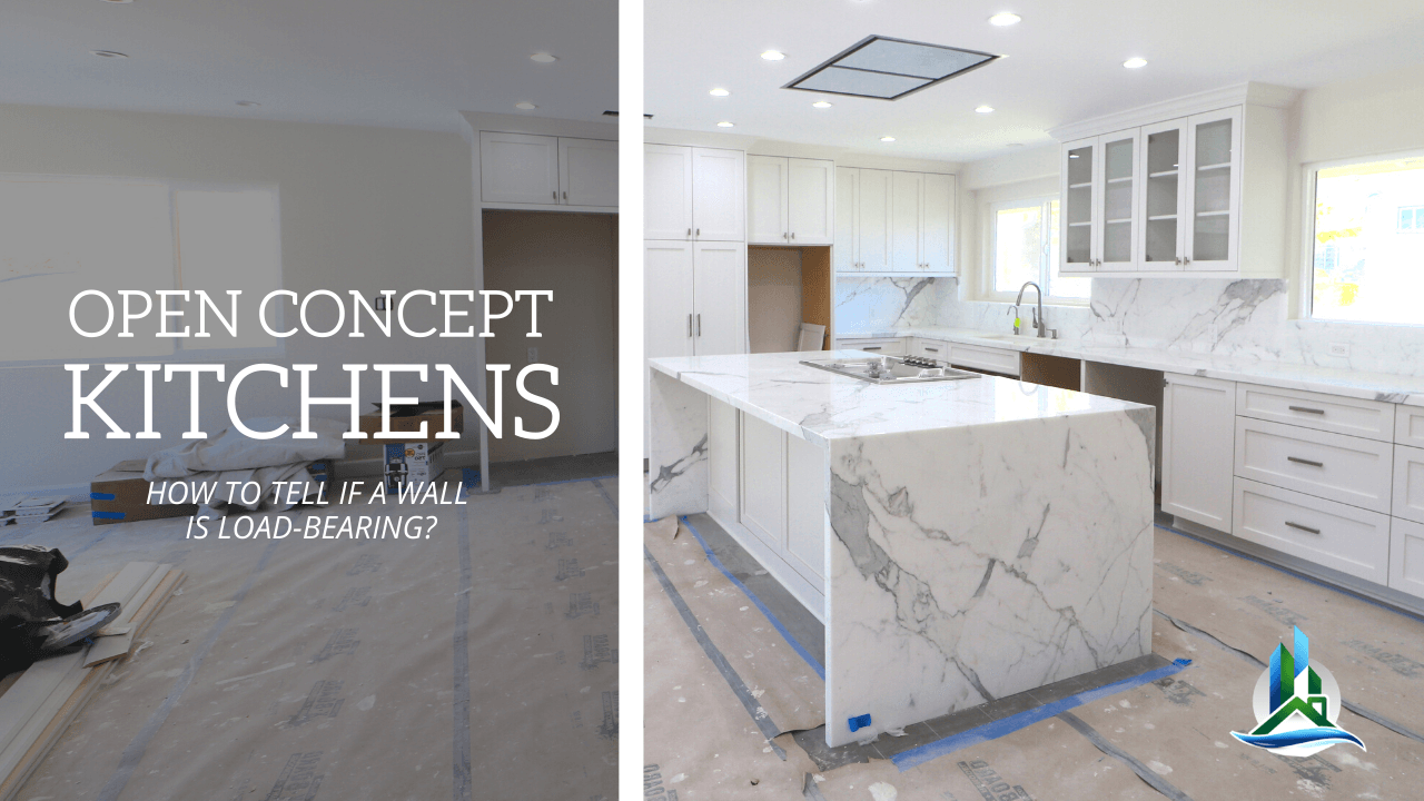 Open Concept Kitchen Remodel Removing Load Bearing Walls