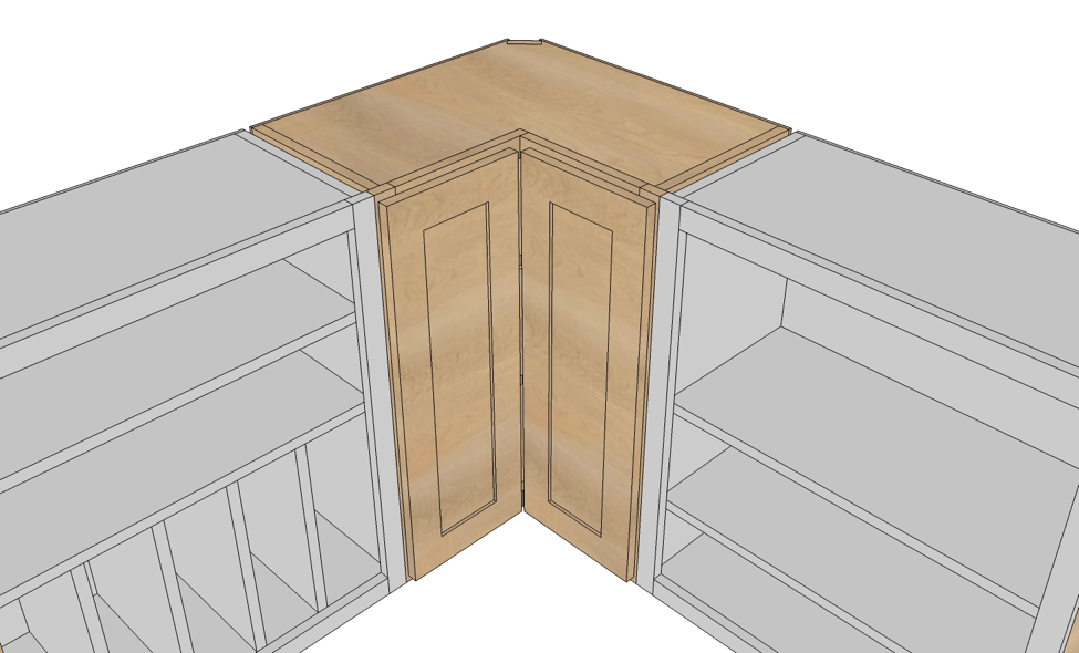 Blind Corner Upper Cabinet Solutions Cabinets Matttroy