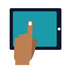 email tablet icon
