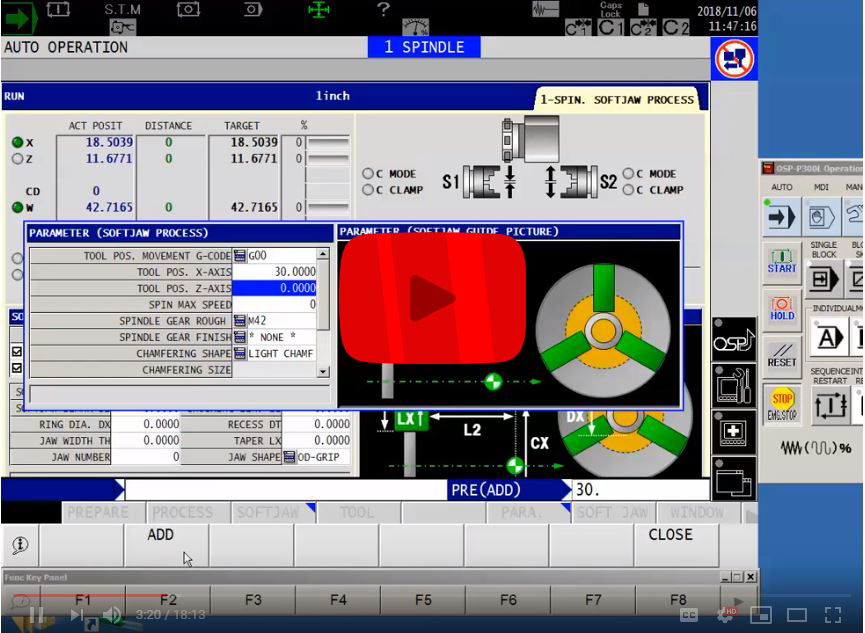 Step-by-Step Setup of the Okuma Soft Jaw Process