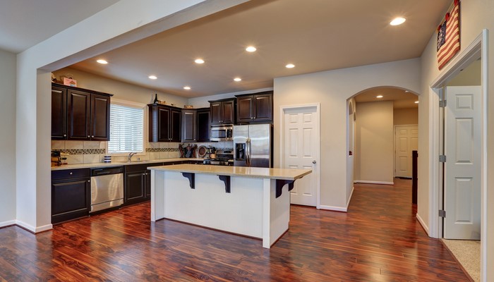 Love At First Sight Hardwood Floors And Kitchen Cabinets
