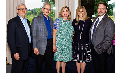 Zinner and Co. Partners Gabe Adler, Howard Kass, Robin Baum, Sue Krantz and Brett Neate